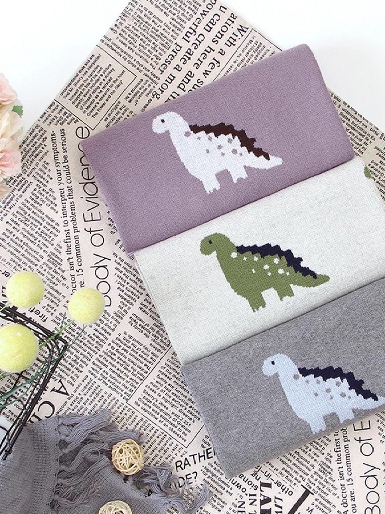 Плед Дитячий Бавовна В'язаний Сірий Динозаврики Lovely Svi модель 101376379 Плед Дитячий Бавовна В'язаний Сірий Динозаврики Lovely Svi модель 101376379 Фото