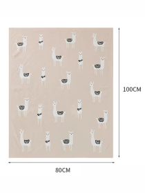 Плед Детский Хлопок Вязаный Бежевый Lovely Svi  модель 101380571 Фото