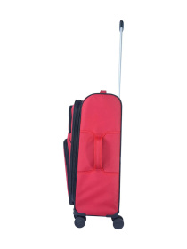 Валіза тканинна 4х - колісна Bagland Валенсія 63 л. Червоний модель 003796624 Фото