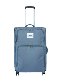 Валіза тканинна 4х - колісна Bagland Валенсія 83 л. Сірий модель 003796627 Фото