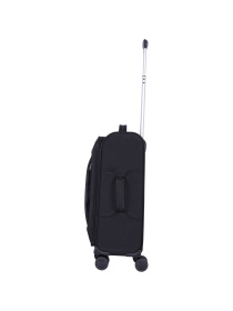 Валіза тканинна 4х - колісна Bagland Марсель 36 л. Чорний модель 003796619 Фото