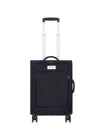 Валіза тканинна 4х - колісна Bagland Марсель 36 л. Чорний модель 003796619 Фото