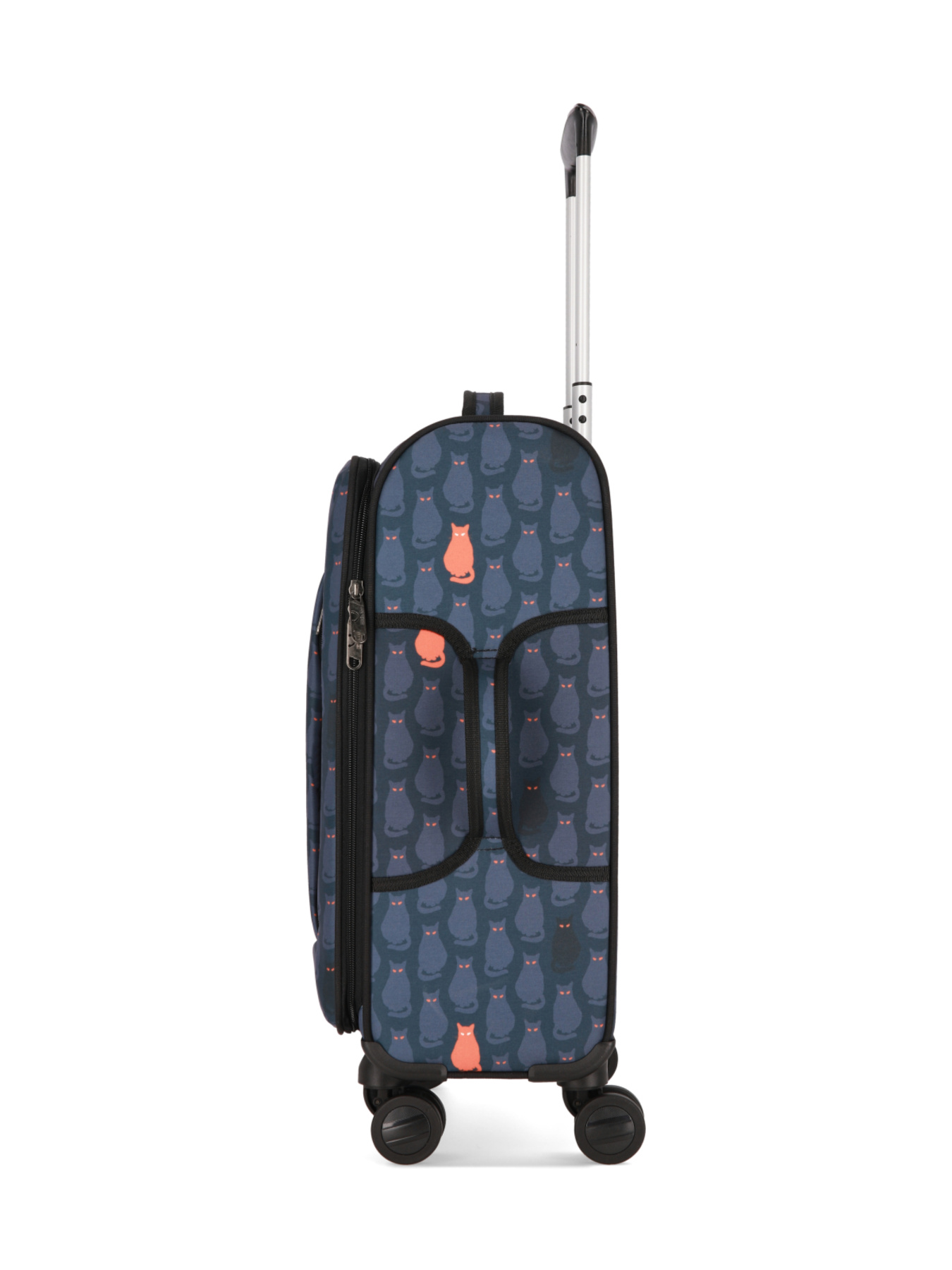 Чемодан тканевой 4х - колесный Bagland Марсель 36 л. Сублимация 193 модель 0037969194 Фото