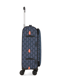 Чемодан тканевой 4х - колесный Bagland Марсель 36 л. Сублимация 193 модель 0037969194 Фото