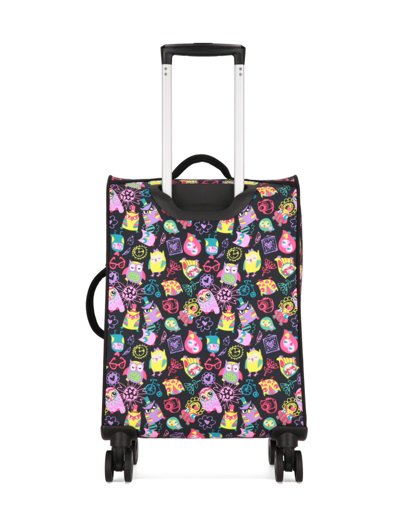 Чемодан тканевой 4х - колесный Bagland Марсель 36 л. Сублимация 45 модель 0037969194 Фото