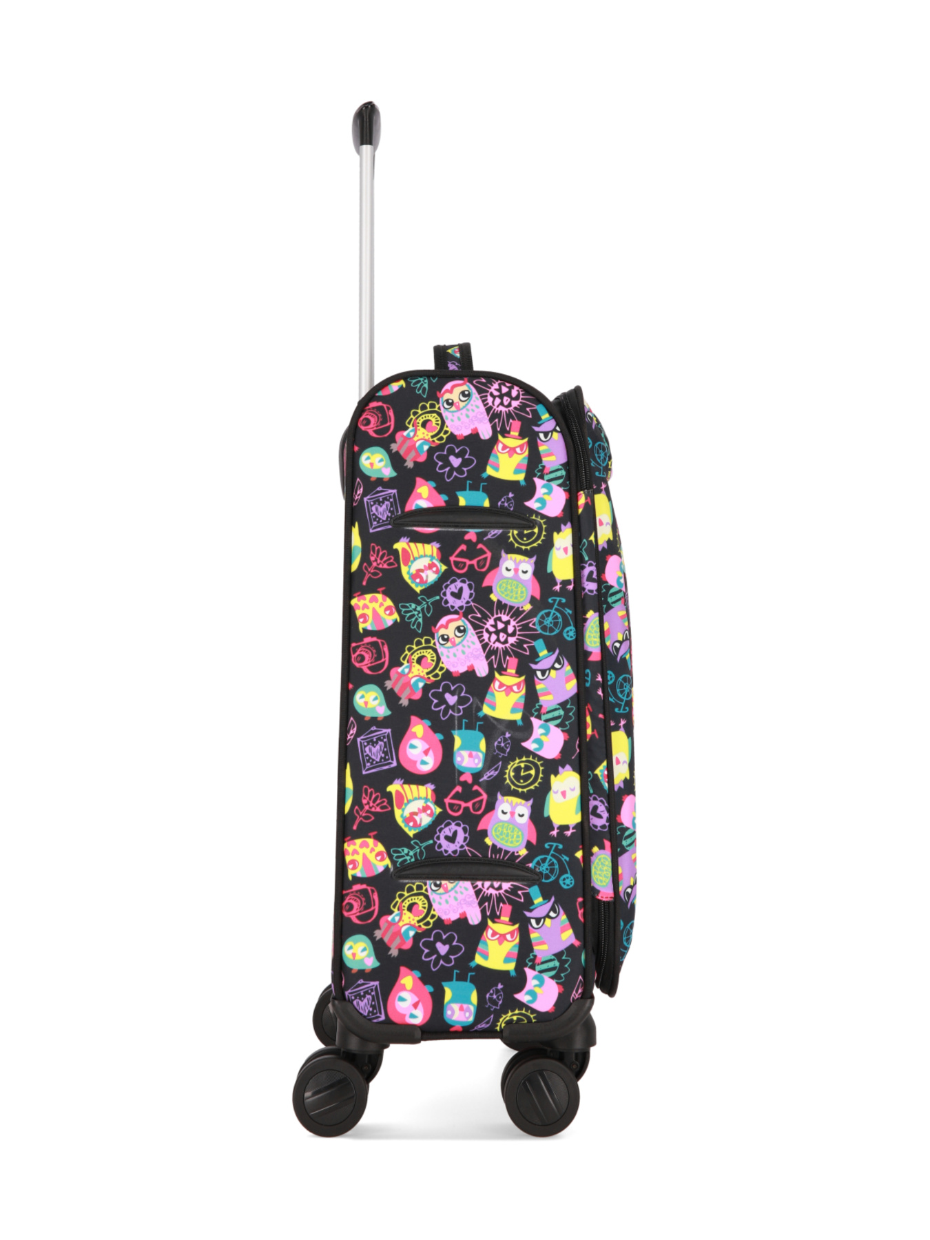 Чемодан тканевой 4х - колесный Bagland Марсель 36 л. Сублимация 45 модель 0037969194 Фото