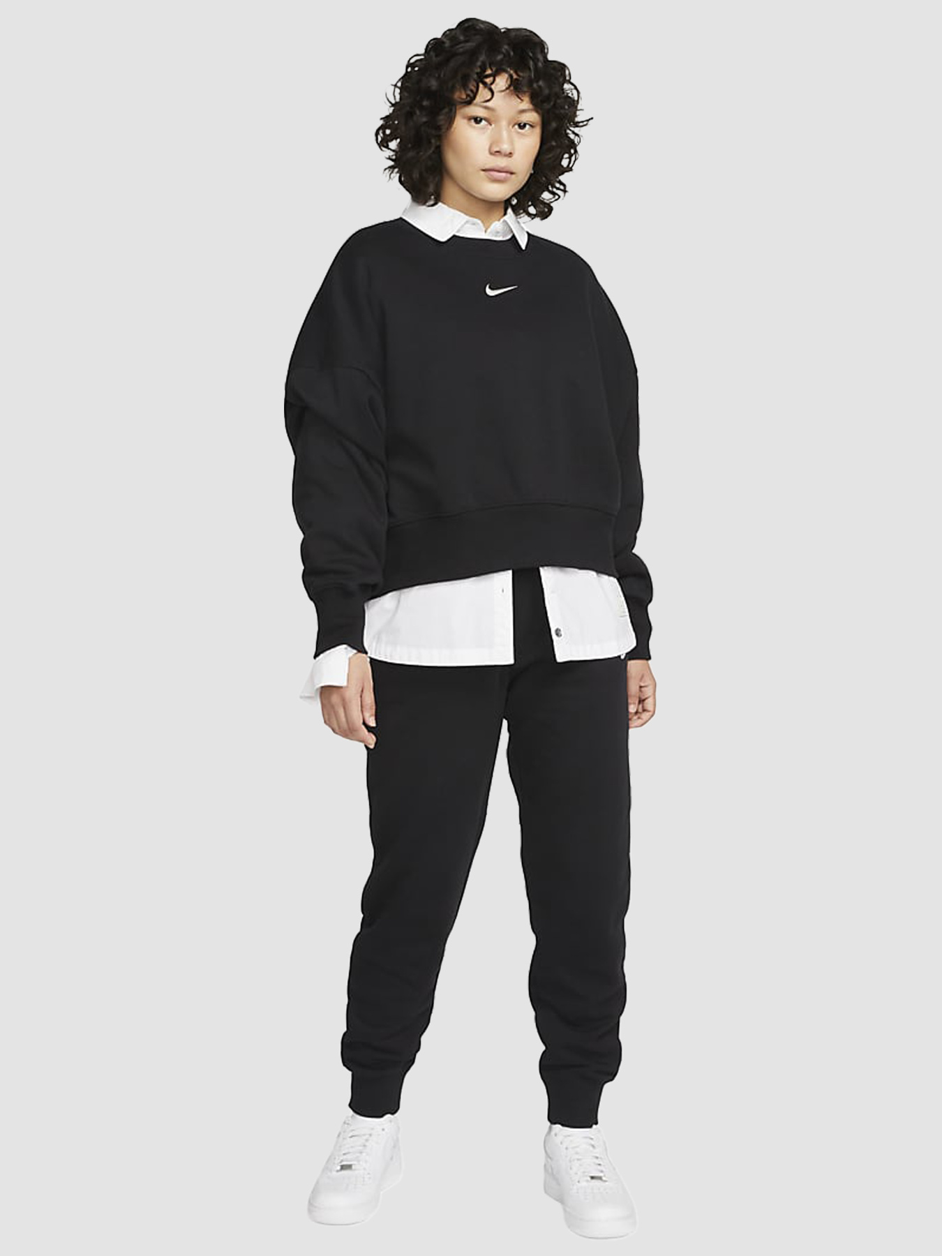 Джоггеры NIKE Sportswear Phoenix Fleece модель DQ5688-010 Фото