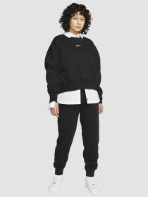 Джоггеры NIKE Sportswear Phoenix Fleece модель DQ5688-010 Фото