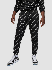 Джоггеры Jordan Aop Graphics Fleece Pants модель DV7646-010 Фото