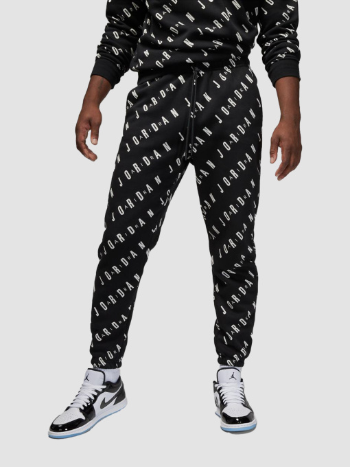 Джоггеры Jordan Aop Graphics Fleece Pants модель DV7646-010 Фото