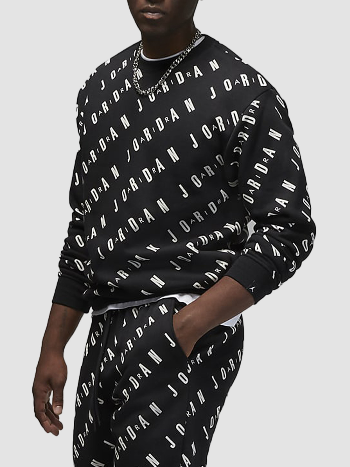 Джогери Jordan Aop Graphics Fleece Pants модель DV7646-010 Фото