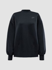 Світшот NIKE ech Fleece Oversized Crew Sweat модель FV8041-010 Фото