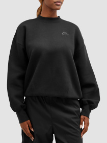 Свитшот NIKE ech Fleece Oversized Crew Sweat модель FV8041-010 Фото