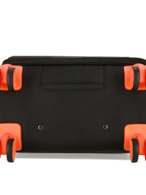 Чемодан тканевой 4х - колесный Bagland Stella S 31 л. Черно - оранжевый модель 00442020 Фото