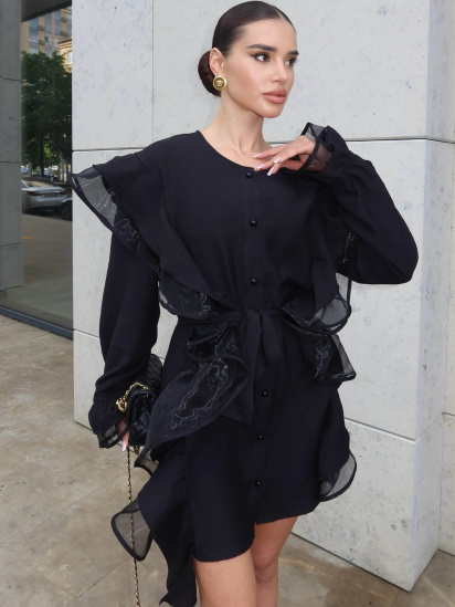 Сукня міні Jadone Fashion модель Velin_chorn — фото 4 - INTERTOP