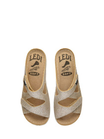 Шлепанцы LEDI Anatomic модель LED-426_gold Фото