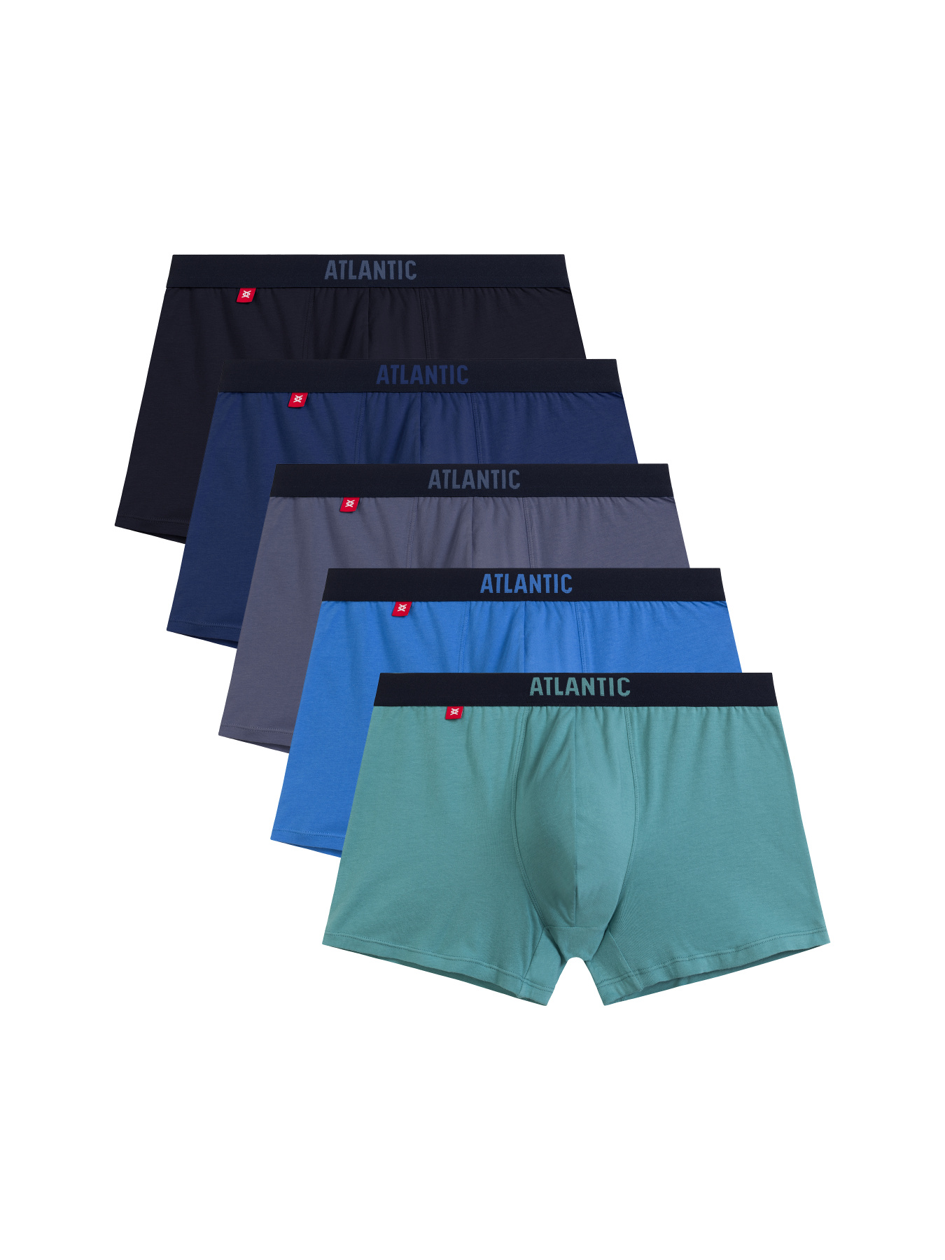 Набір трусів Atlantic модель 5SMH-004_ZIEJ_GRA_NIEJ_IND_NIEC Фото