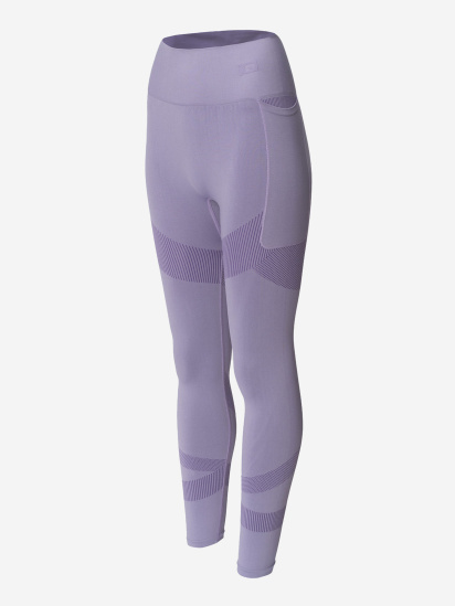 Леггинсы спортивные IQ Ingel модель INGEL BOTTOM WMNSI14-PURPLE HAZE — фото - INTERTOP
