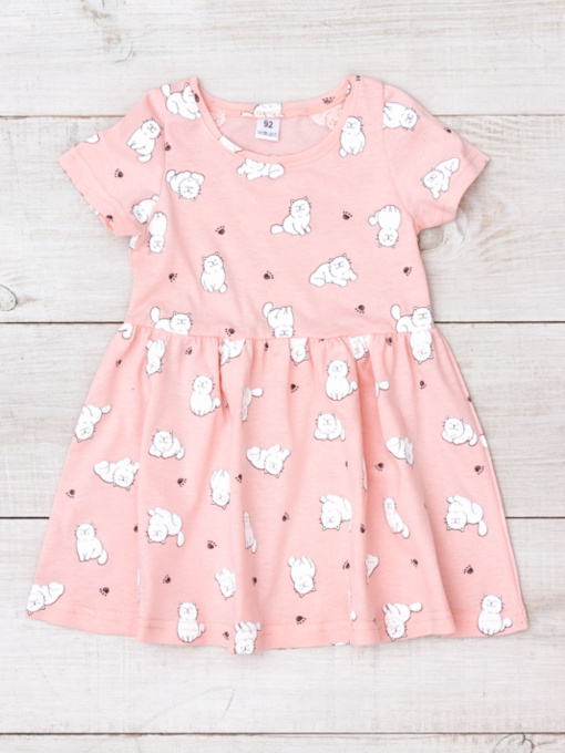 Платье миди Носи своє модель 5073-002-kt-persik Фото