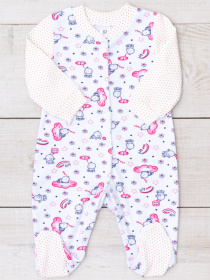 Нательный комбинезон Носи своє модель 5058-016-5-baby-goroh-malinovij Фото