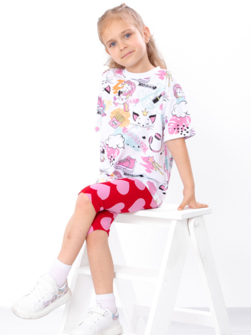 Велосипедки Носи своє модель 6001-043-1-serdechka-na-chervonomu Фото