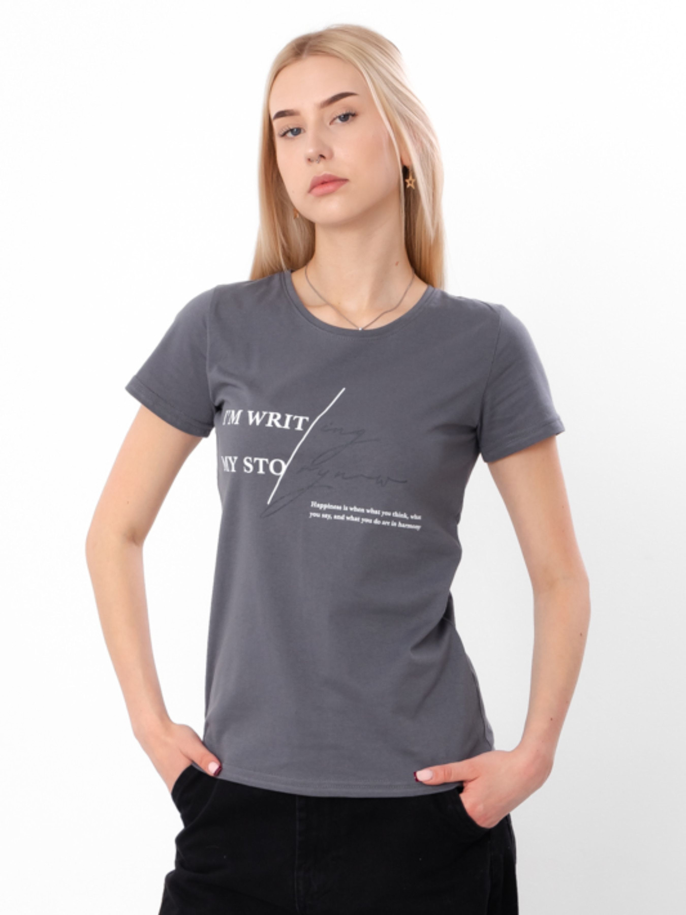 Футболка Носи своє модель 8188-001-33-1-temnij-graft-i-m Фото