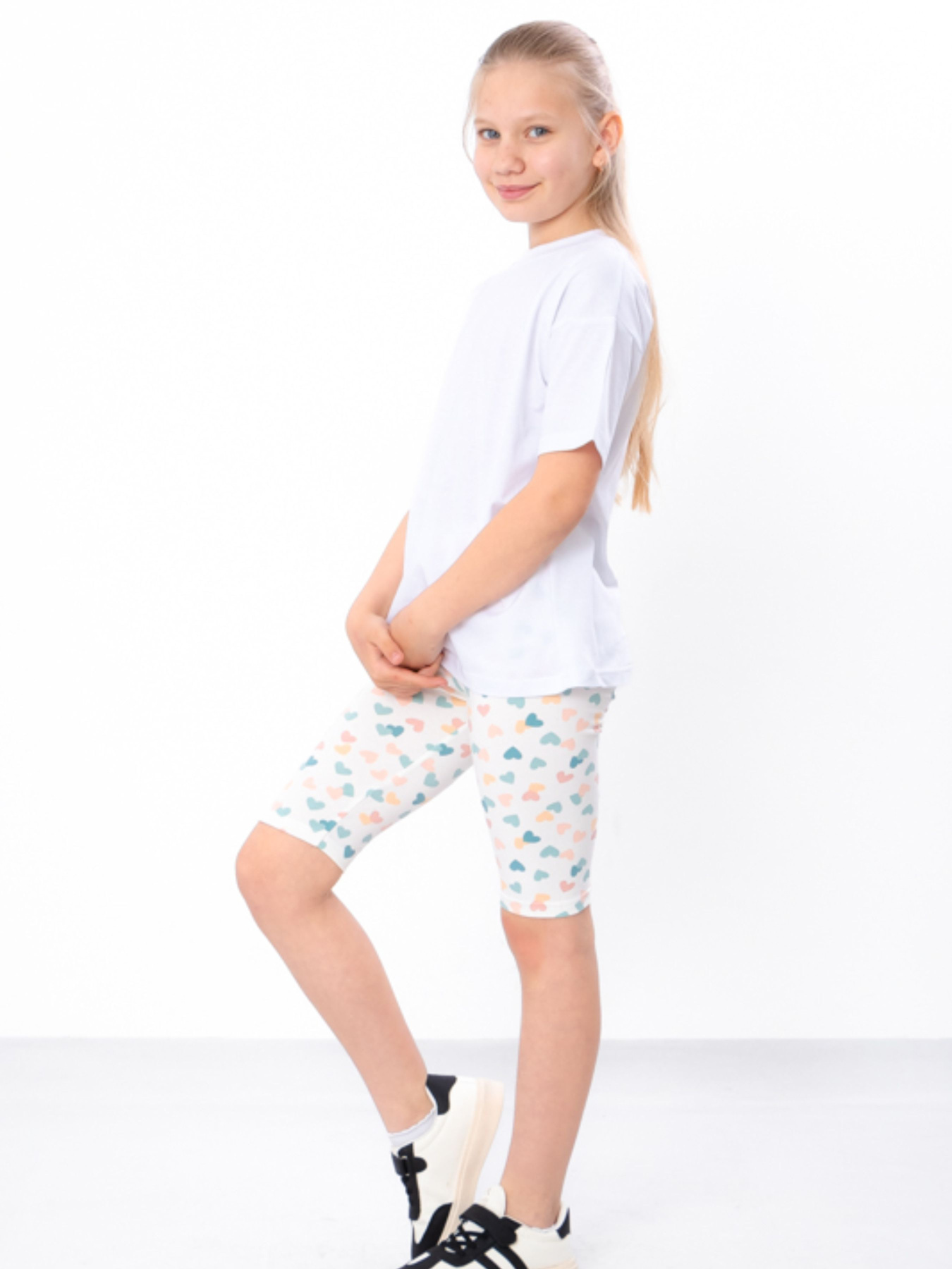 Велосипедки Носи своє модель 6275-043-serdechka-molochnij Фото