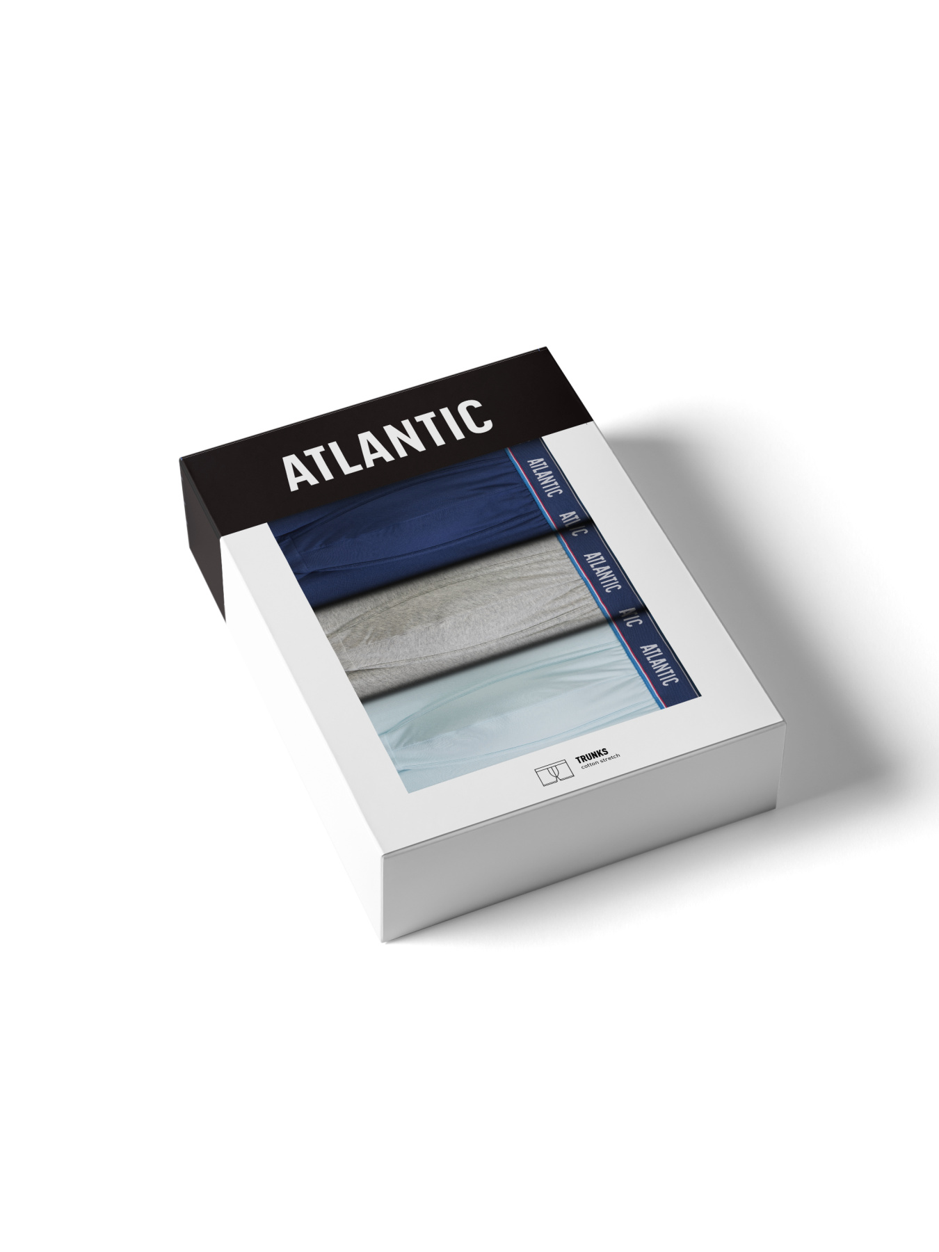 Набір трусів Atlantic модель 3MH-214_NIE_NIEC_SZM Фото