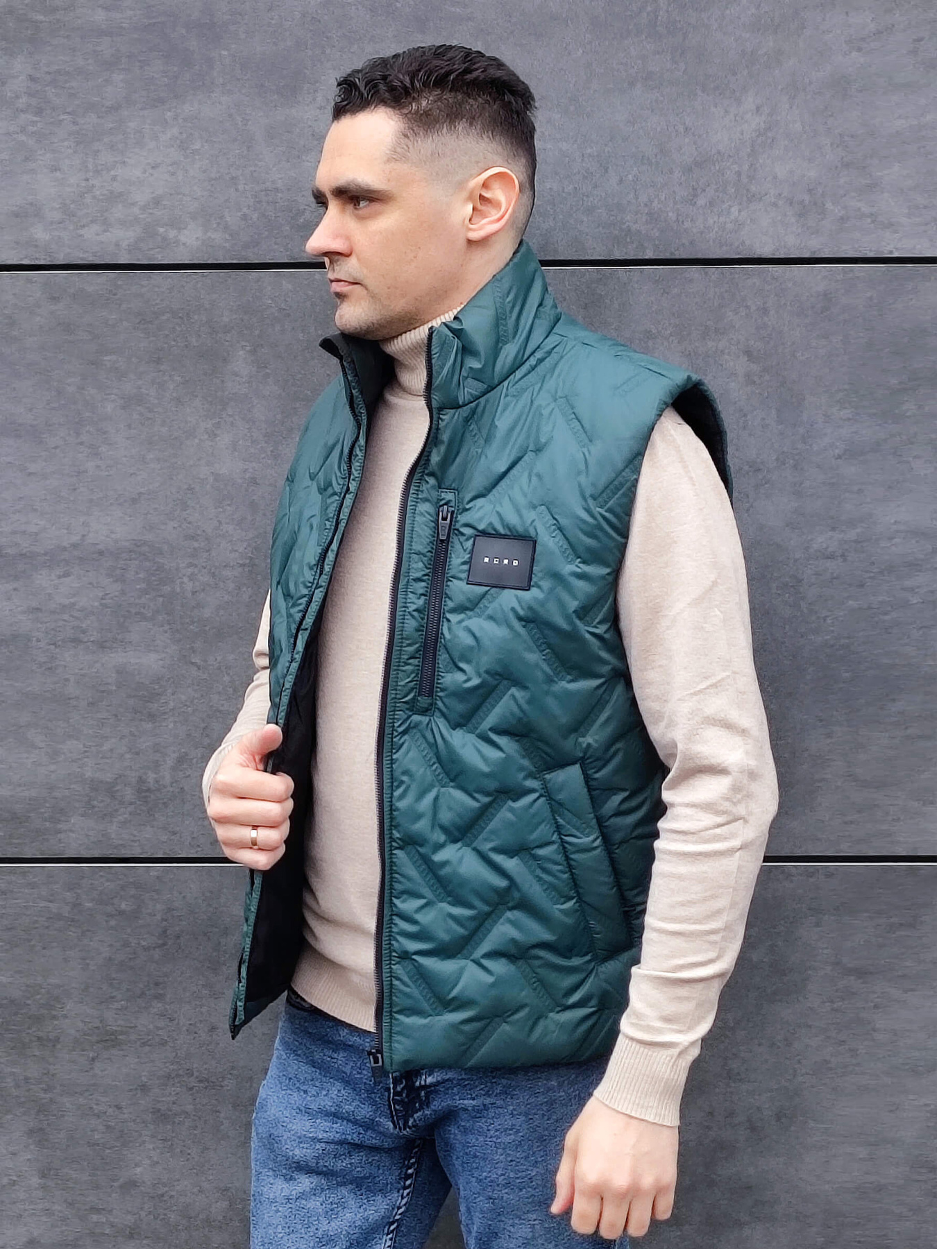 Жилет з утеплювачем Sun's House модель RC-GL-2-green Фото