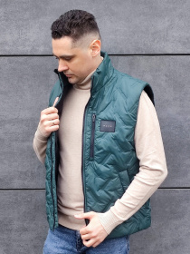 Утеплений жилет Sun's House модель RC-GL-2-green Фото