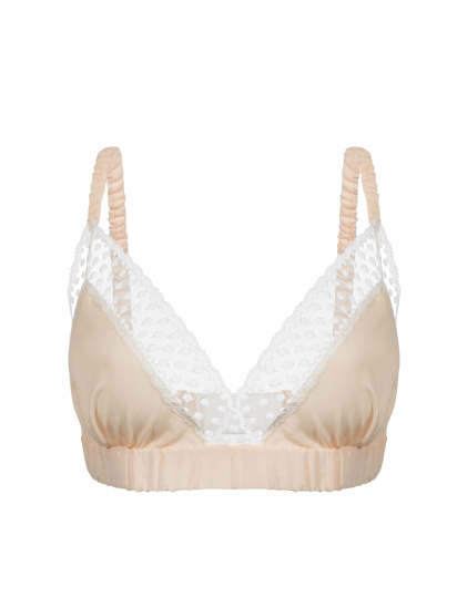 Топ brabrabra модель HOM2401014_powder — фото - INTERTOP