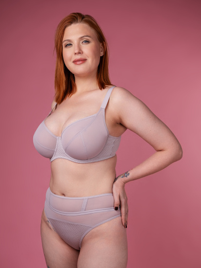 Бюстгальтер brabrabra модель SLZ24701011_grey-lilac - фото
