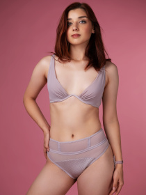 Бюстгальтер Brabrabra модель SLZ24701073_grey-lilac Фото