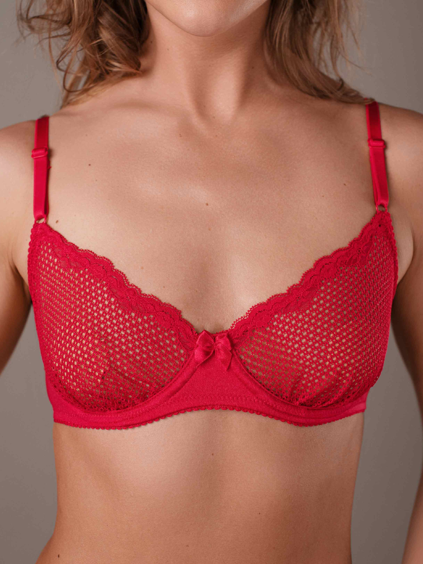 Бюстгальтер Brabrabra модель SLZ26101022_red Бюстгальтер Brabrabra модель SLZ26101022_red Фото