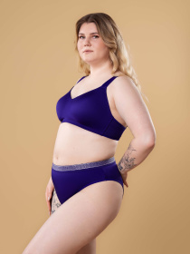 Бюстгальтер Brabrabra модель SLZ27401041_purple Фото