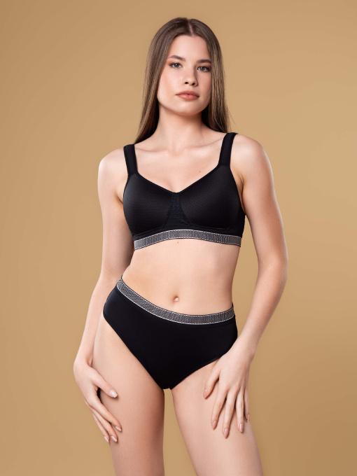 Бюстгальтер Brabrabra модель SLZ27401134_black Фото