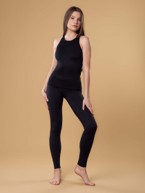 Спортивні леггінси Brabrabra модель SLZ27404001_black Фото