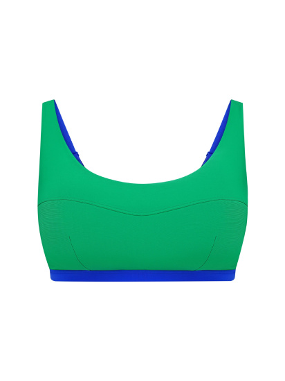 Верхня частина купальника brabrabra модель SO257006_green — фото - INTERTOP