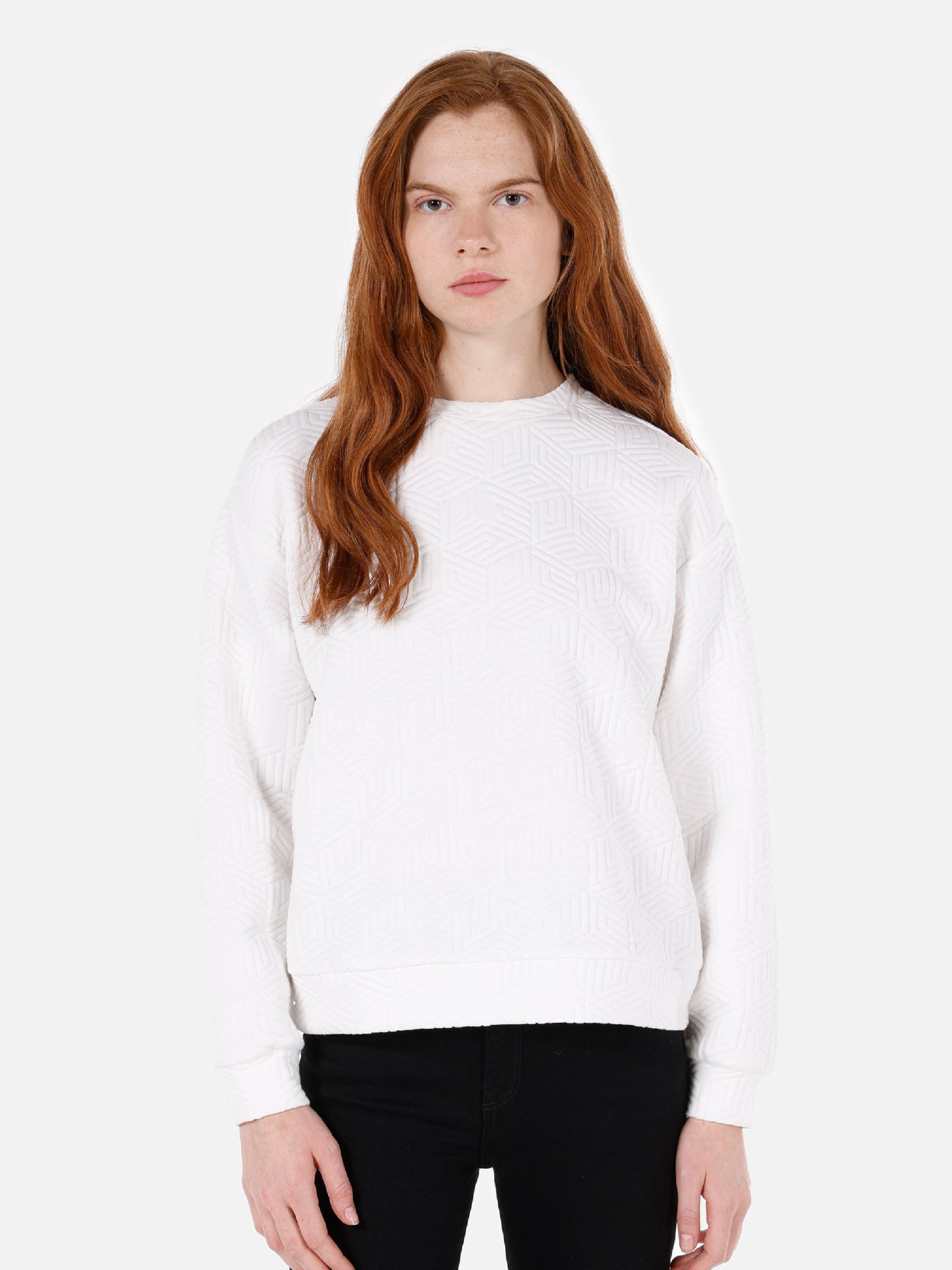 Кофты и свитера Colin’s модель CL1073671_Q1.V1_WHT Фото