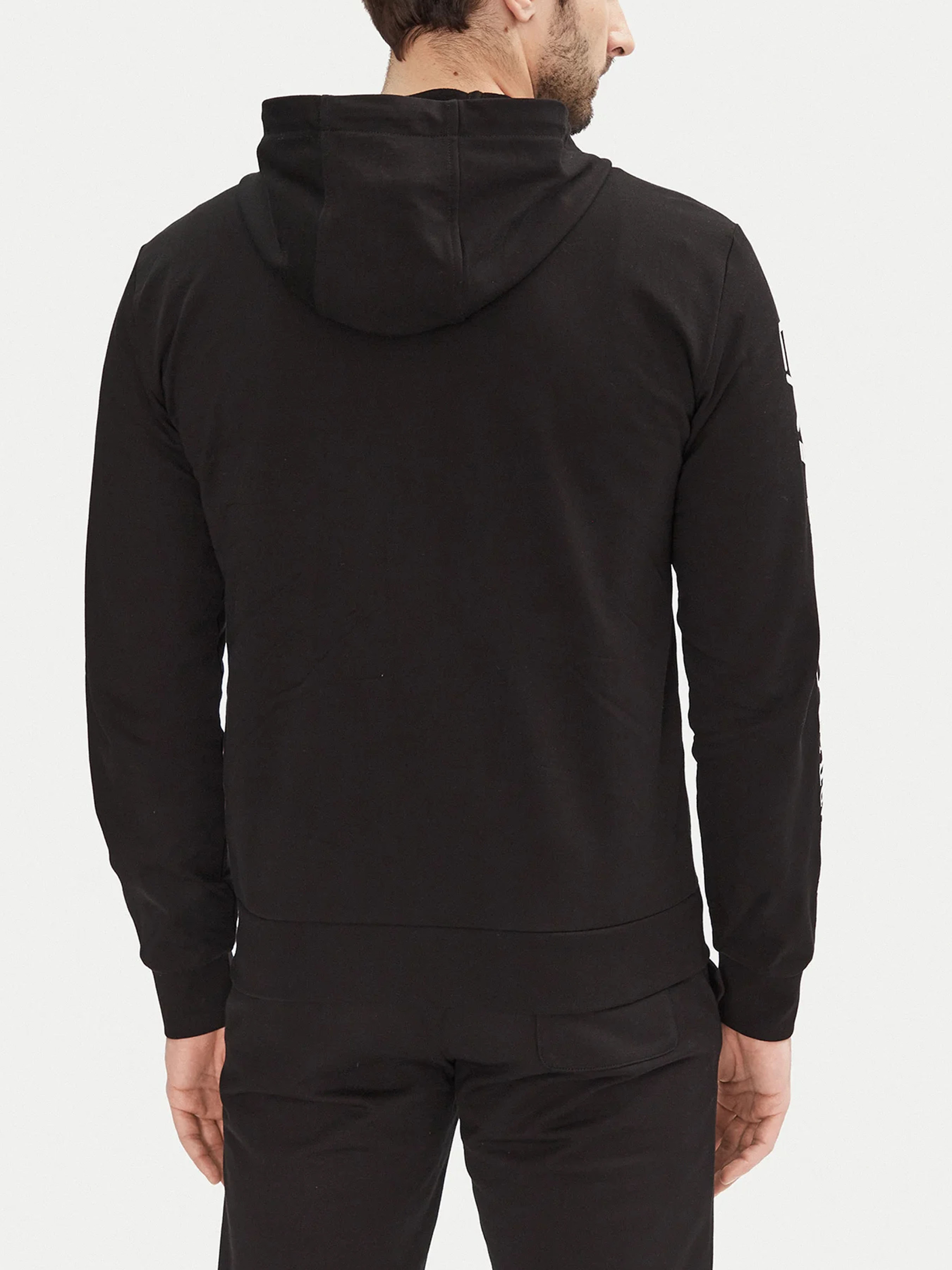 EA7 Felpa Uomo 100% Cotone - Modello 7M000568 AF13512, Tinta Unita, Qualità Garantita - 2