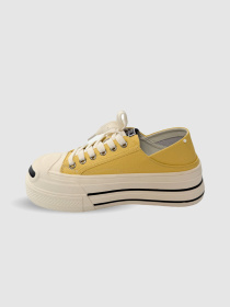 Кеды низкие EVIE модель Yellow - 5031 Фото