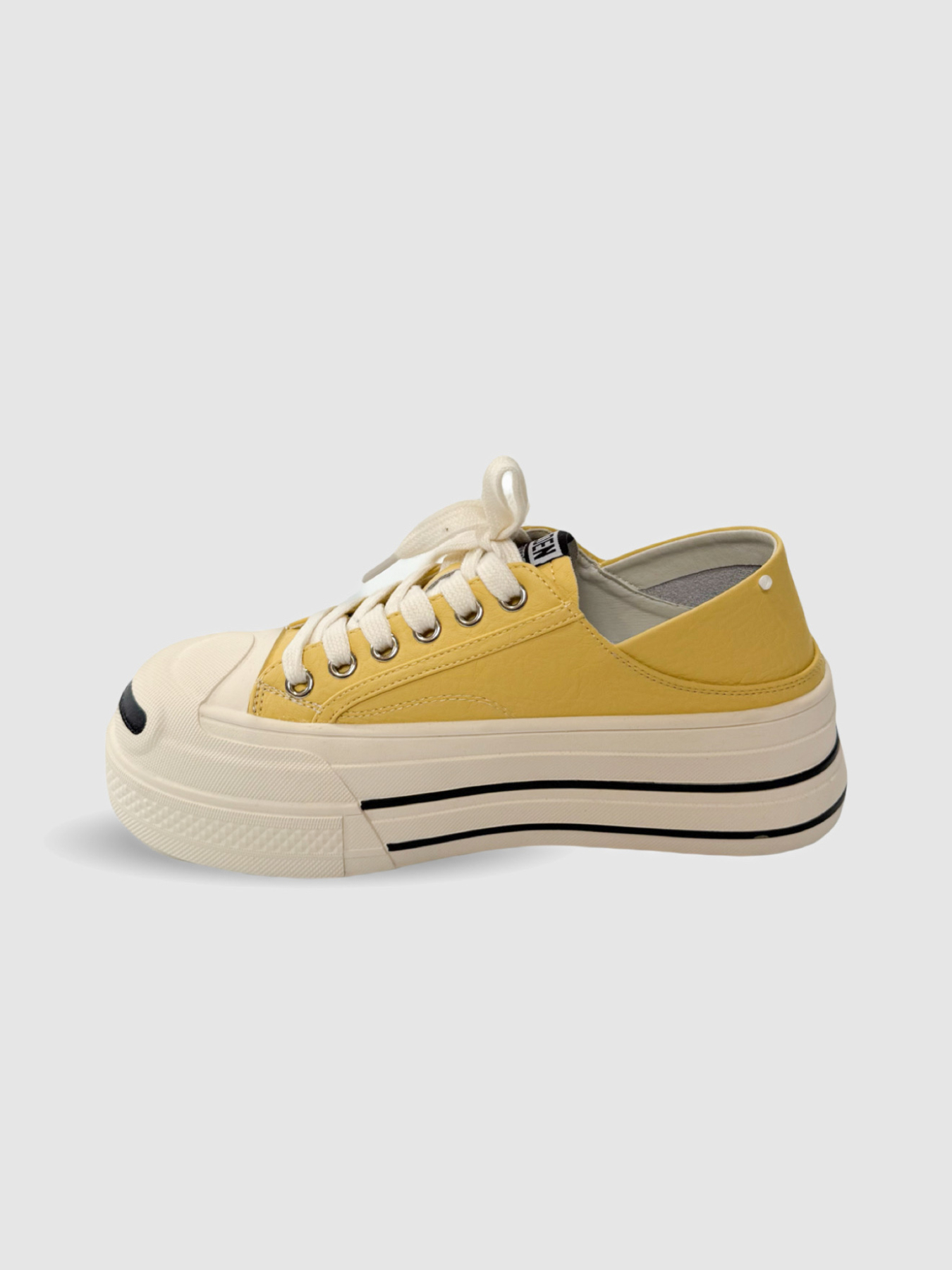 Кеды низкие EVIE модель Yellow - 5031 Фото