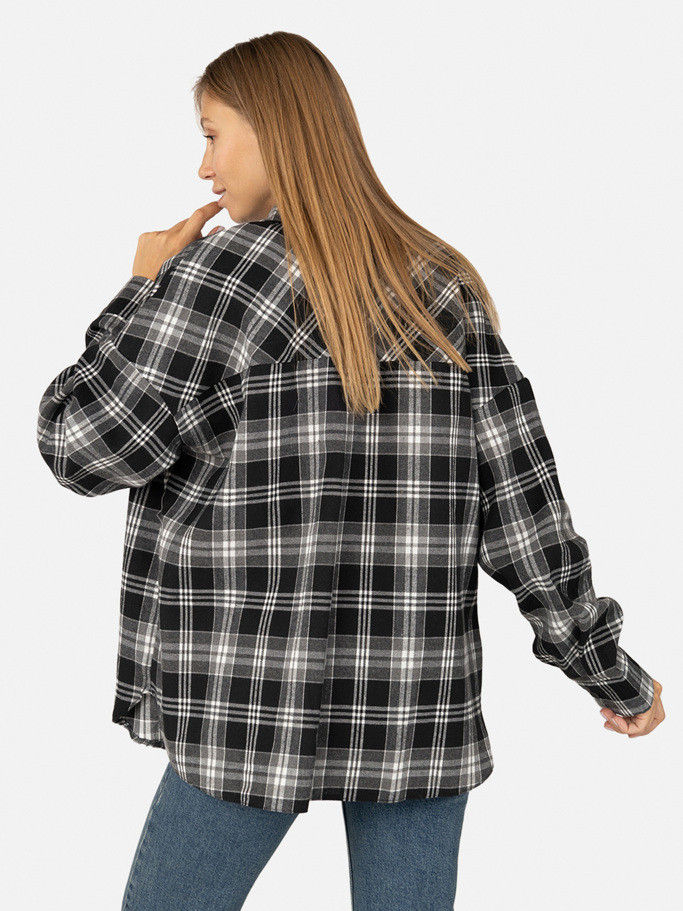 Рубашка повседневная YUKI модель ЦБ-00259283 Рубашка повседневная YUKI модель ЦБ-00259283 Фото