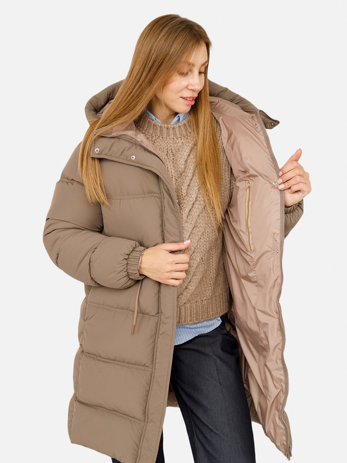 Зимняя куртка YUKI модель ЦБ-00259692 Зимняя куртка YUKI модель ЦБ-00259692 Фото