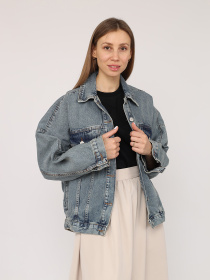 Джинсова куртка YUKI модель ЦБ-00272047 Фото