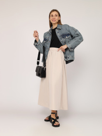 Джинсова куртка YUKI модель ЦБ-00272047 Фото