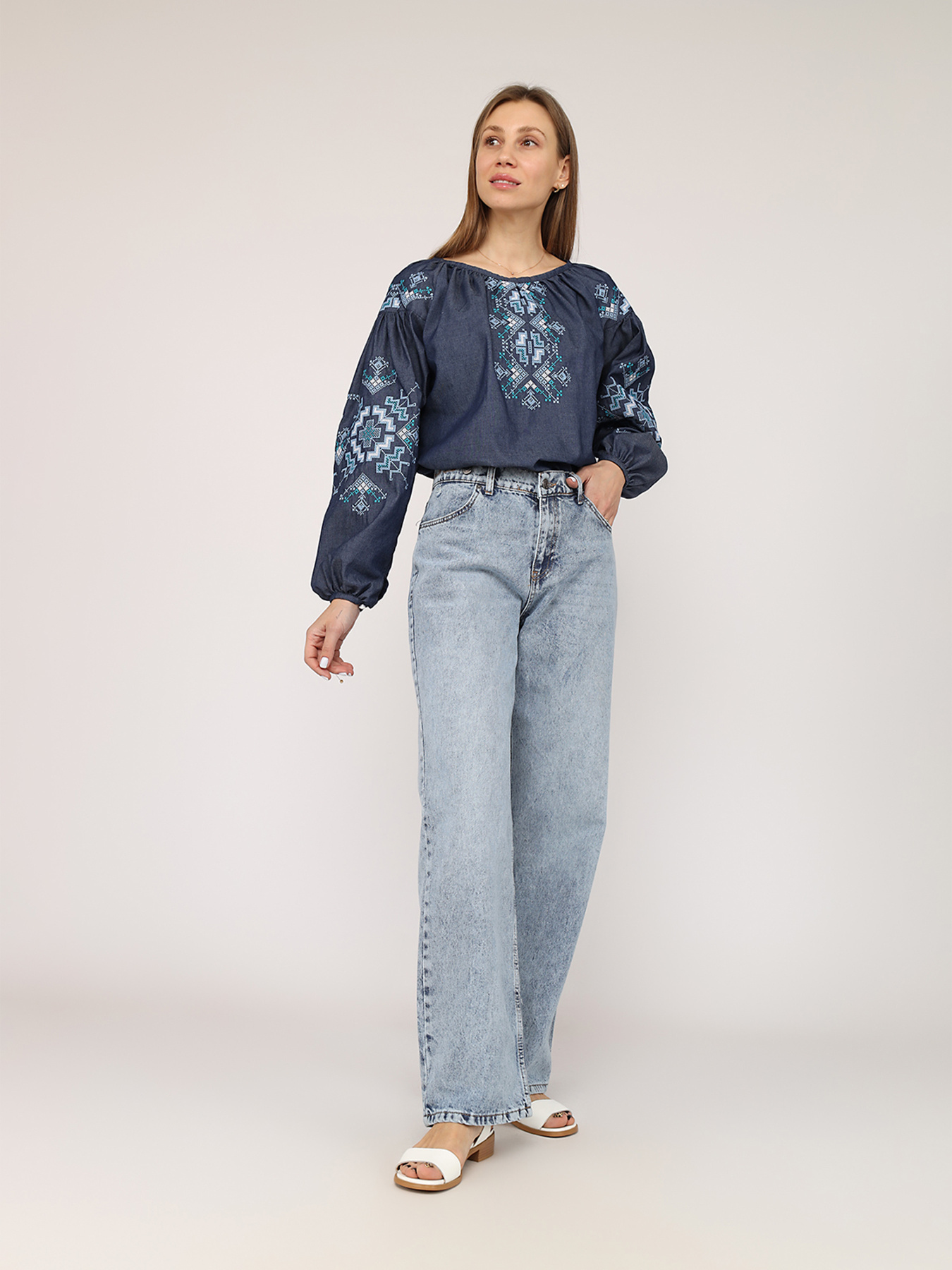 Вишита сорочка YUKI модель ЦБ-00274103 Фото