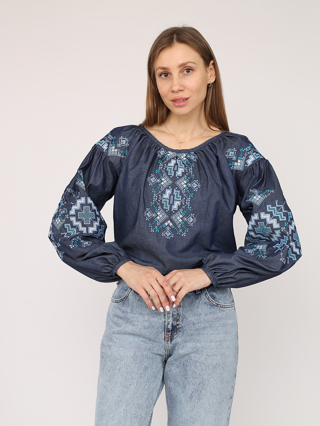 Вишита сорочка YUKI модель ЦБ-00274103 Фото