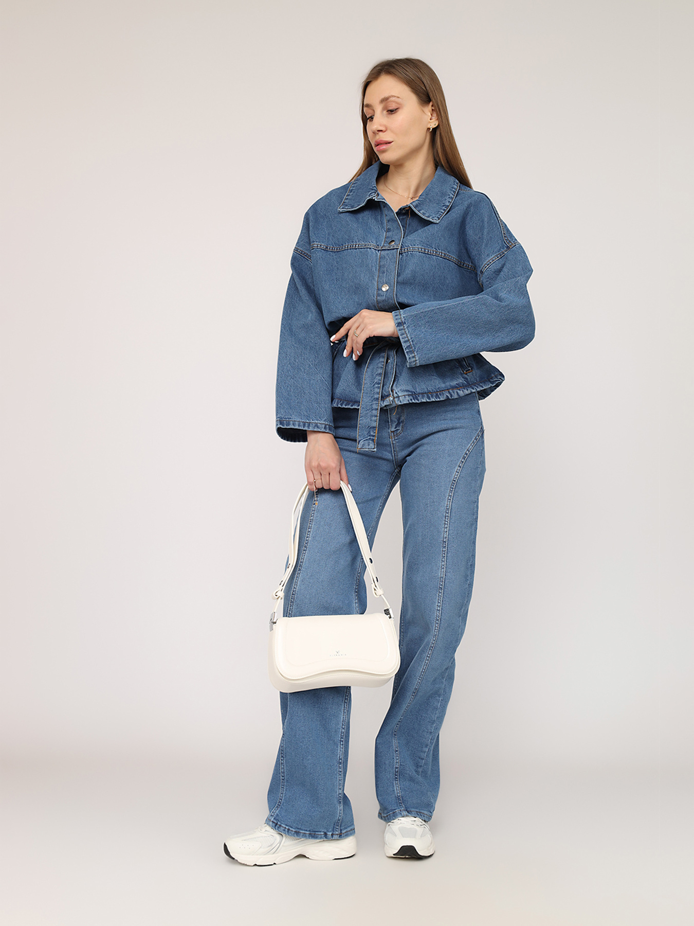 Джинсова куртка YUKI модель ЦБ-00274154 Фото