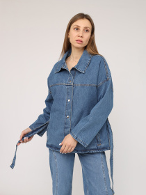 Джинсова куртка YUKI модель ЦБ-00274154 Фото